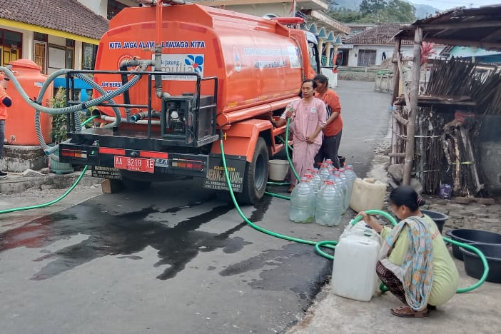 Bukan untuk Mandi dan Cuci, BPBD Temanggung Mulai Droping Air Bersih