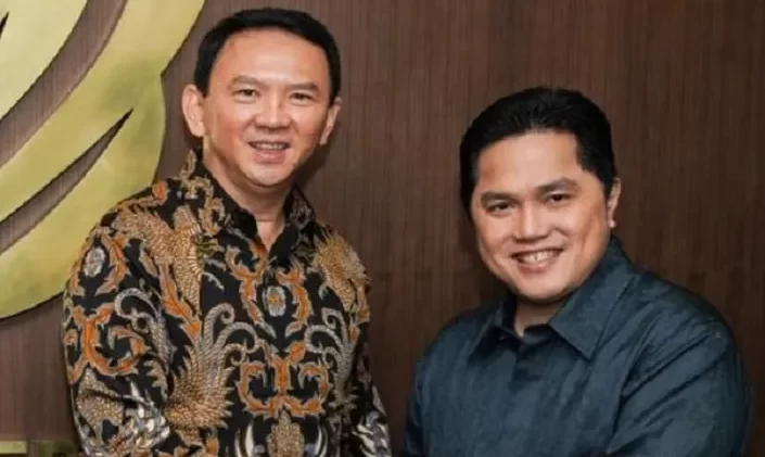 Basuki Tjahaja Purnama dan Menteri BUMN, Erick Thohir (Foto: Dok Kementerian BUMN)