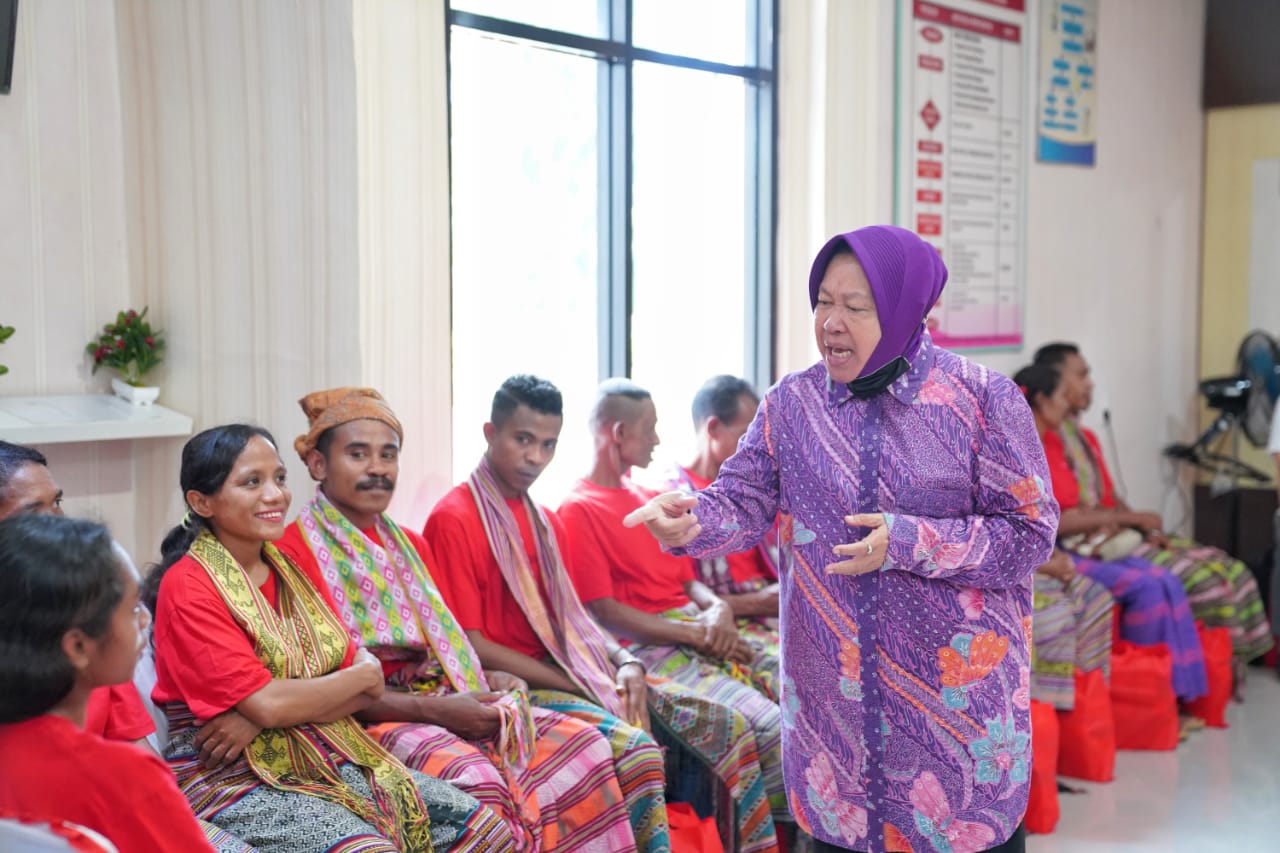 Mensos Berikan Bantuan Pemberdayaan Bagi 22 Korban TPPO asal Kupang