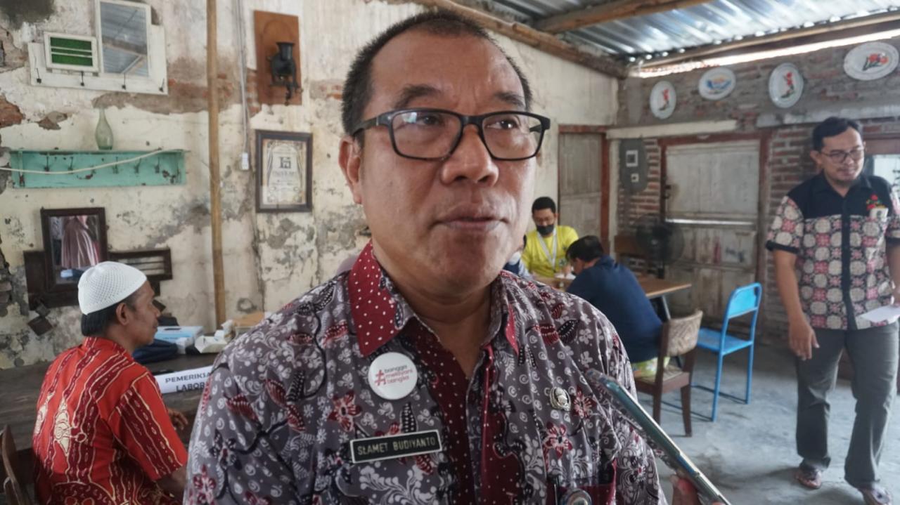 Evaluasi POPM Filariasis, Ratusan Masyarakat Kota Pekalongan Diambil Sampel Darah Jari