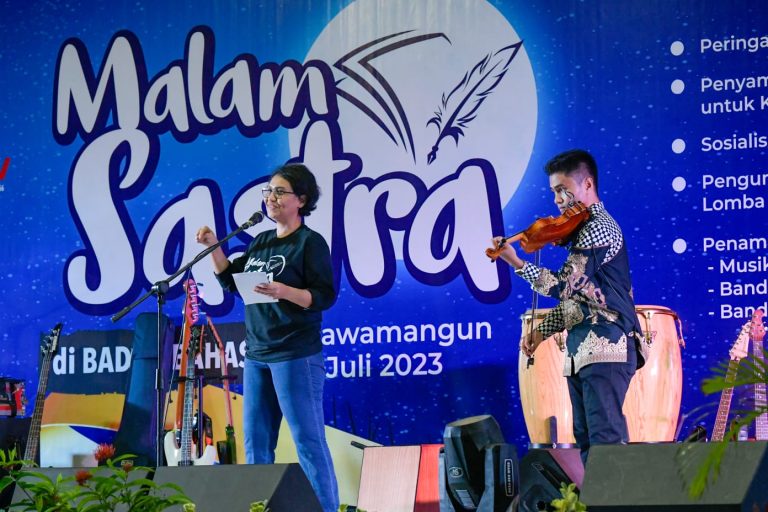 Apresiasi Pegiat dan Karya, Kemendikbudristek Suguhkan Malam Sastra 2023 
