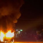 Mobil Terbakar di SPBU Klambu Grobogan, Sopir Luka Bakar