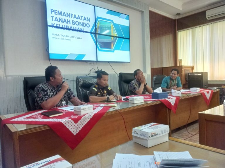 Masa Tanam 2023/2024, BPKPAD Sosialisasi Pemanfaatan Tanah Bondo Kelurahan