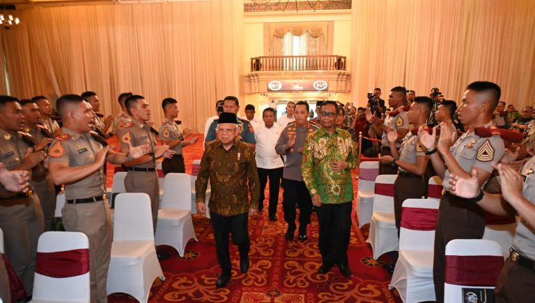 Wapres Ma’ruf Amin: Capaja TNI-Polri Harus Terus Aktualisasi Diri dan Jaga Komitmen Kebangsaan