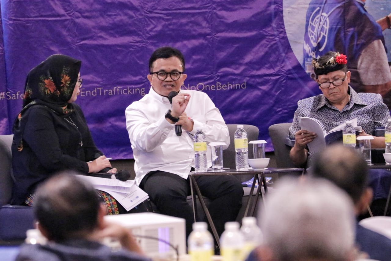Kembangkan Buku Pedoman Teknis untuk Korban TPPO, Kemensos Kolaborasi dengan IOM Indonesia