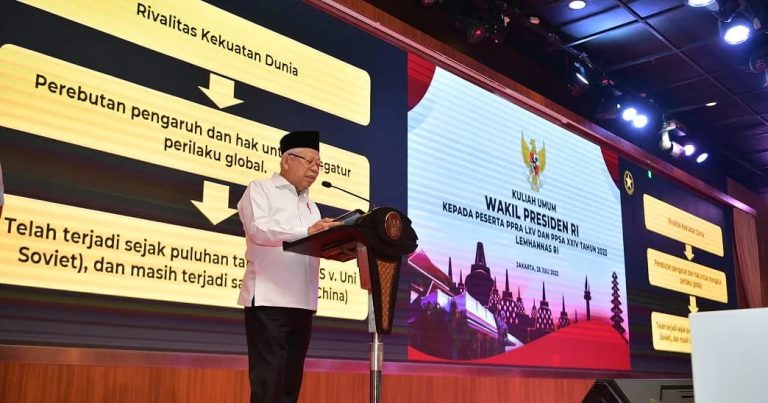 Kuliah Umum di Lemhannas, Wapres Tekankan Keteladanan Pemimpin Membangun Kepercayaan Sosial