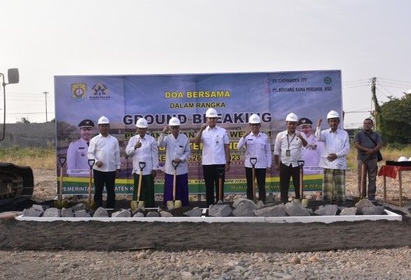 Ditargetkan 150 Hari Pengerjaan Selesai, Pasar Weleri Resmi Mulai Dibangun