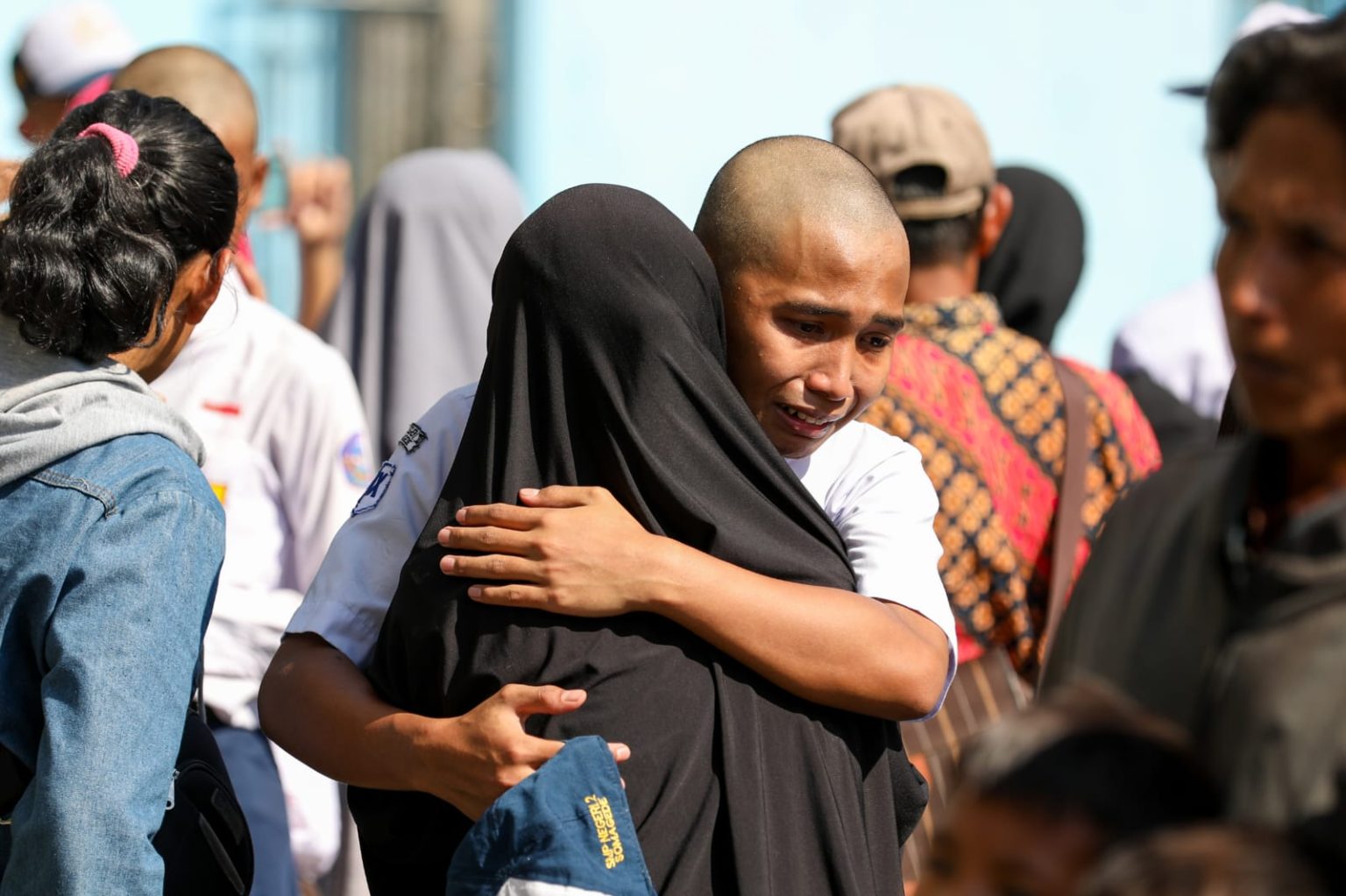 Tangis Harus Menandai Pelepasan Murid Baru di SMKN Jawa Tengah