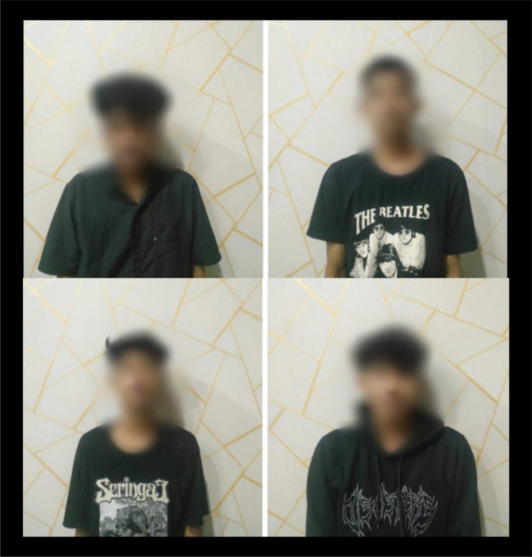 4 Remaja Diamankan Polisi setelah Terlibat Pengeroyokan di Cilacap