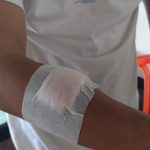 Jurnalis Kasamea.com, LM Irfan Mihzan menjadi korban penikaman orang tak dikenal (OTK) pada Sabtu (22/07) pagi