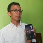 Ayah Kevin Halim Utama, siswa SMPN 1 Gubug yang menjadi korban pengeroyokan