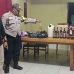 Operasi Cipta Kondisi, Polsek Ajibarang Banyumas Amankan Puluhan Liter Ciu dan Tuak