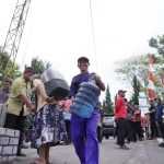Kurangi Dampak Kekeringan, Pemkab Klaten Kirim Air Bersih Ke Lereng Merapi