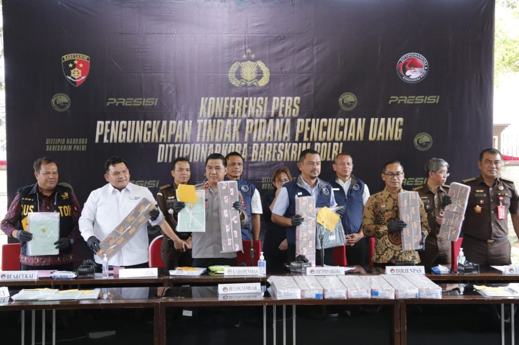 Bareskrim Polri Sita Aset Bandar Narkoba Hasil TPPU Senilai Rp89 M