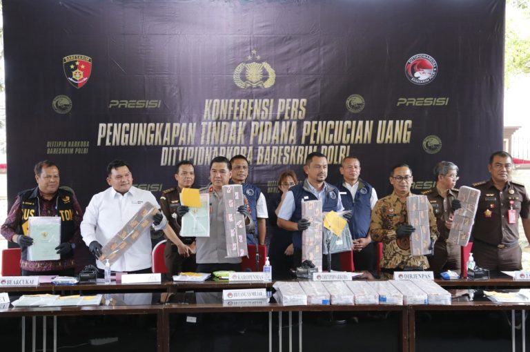 Bareskrim Polri Sita Aset Bandar Narkoba Hasil TPPU Senilai Rp89 M