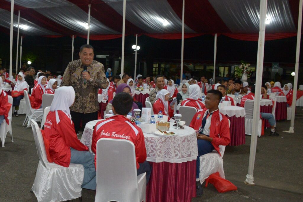 Diikuti Siswa Berprestasi, Peserta ‘Gada Becahaya’ Berdialog dengan Forkopimda Cilacap