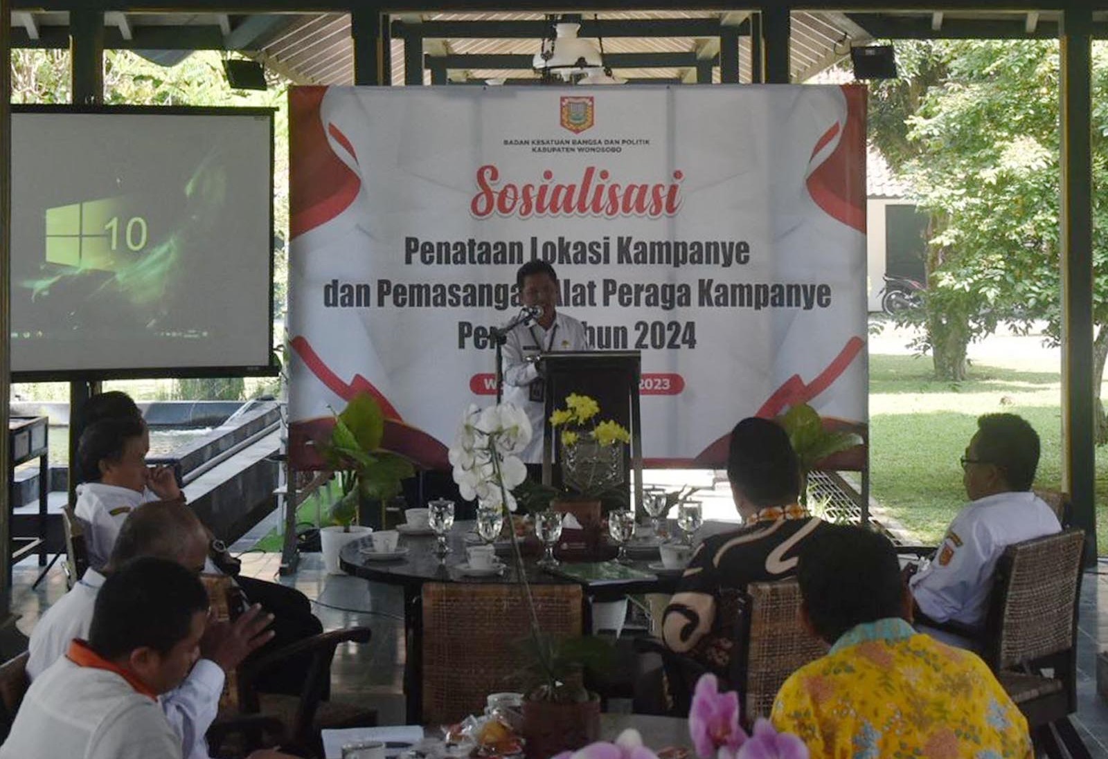Pemkab Sosialisasikan Penataan Lokasi Kampanye dan Pemasangan Alat Peraga Kampanye