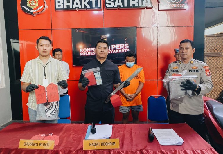 Satreskrim Ungkap Kasus Penganiayaan dengan Sajam di Jalan Suryowijayan Yogyakarta
