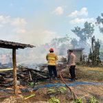 Diduga Korsleting Listrik, 2 Rumah di Desa Tahunan Terbakar