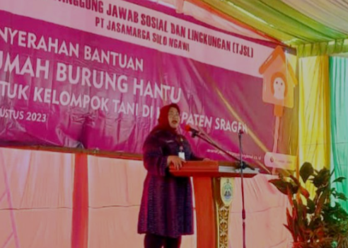 Atasi Hama Tikus, PT JSN Beri Bantuan 20 Rubuha untuk Petani Sragen