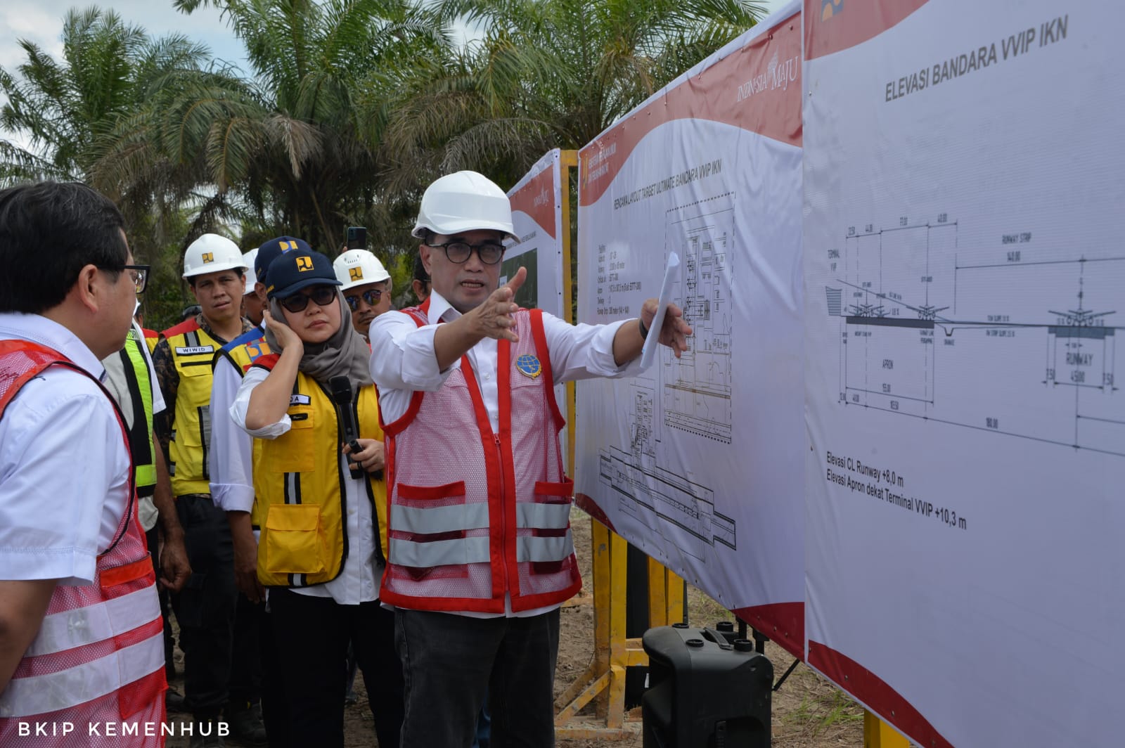 Cek Lokasi Bandara VVIP di IKN, Menhub Upayakan Percepatan Pembangunan