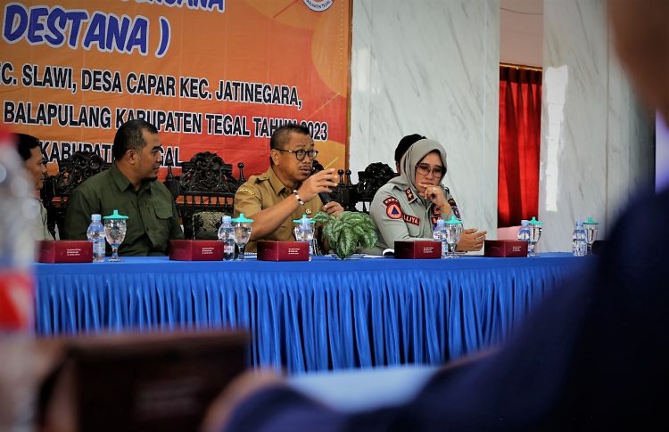 Diharapkan Jadi Pioner, Pemkab Tegal Bentuk Tiga Desa Tangguh Bencana