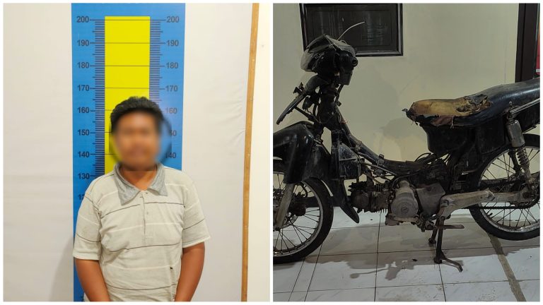 Polsek Juwana Bersama Unit Jatanras Sat Reskrim Ringkus Pelaku Curanmor di Pulau Seprapat