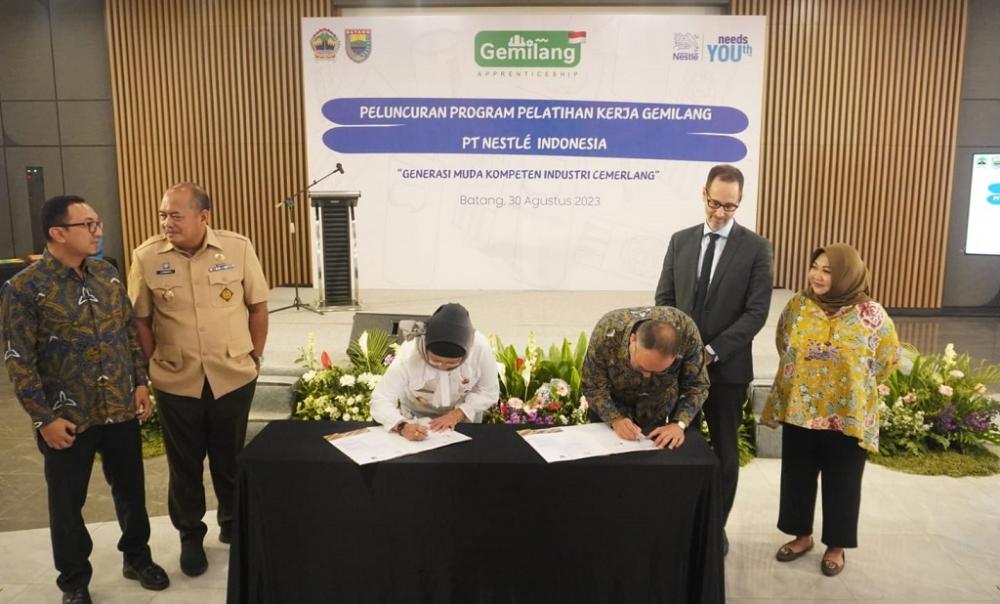 Pelatihan Kerja Gemilang Disiapkan untuk Tenaga Kerja PT Nestle Indonesia