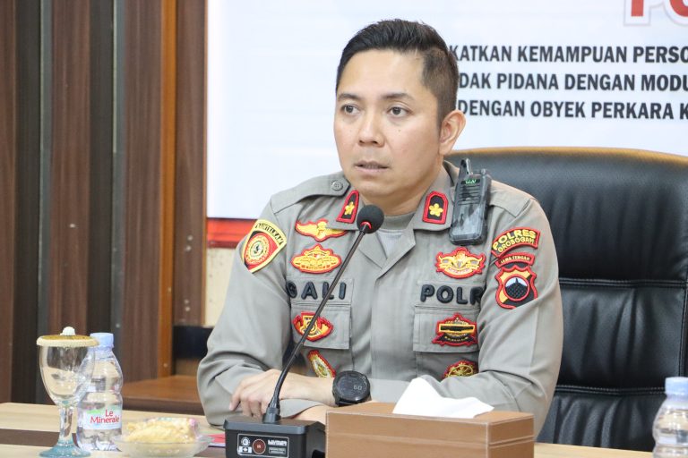Cegah Kasus Tindak Pidana, Polres Grobogan Gelar Operasi Sikat Jaran Candi 2023