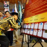 Pawai Panji Parpol Sosialisasi Pemilu Damai Sukses Tanpa Ekses