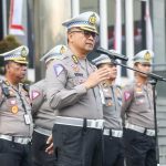 Polri Memberi Jajaran Inovasi Bentuk Lintasan Ujian Praktek Motor Baru