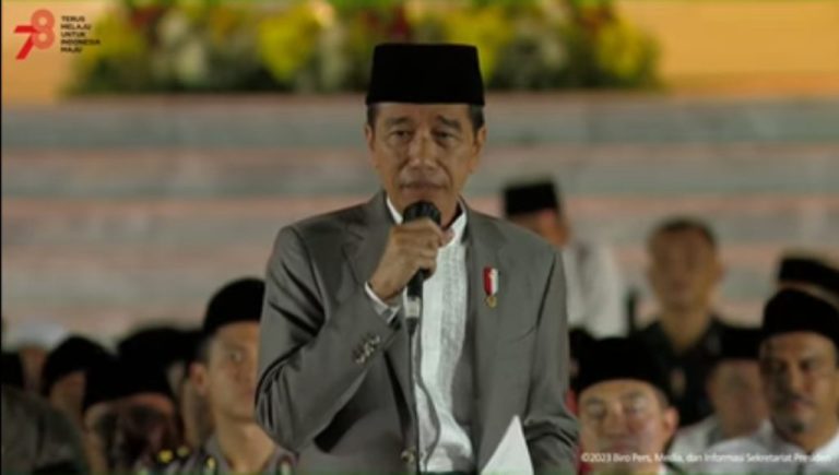 Hadiri Zikir dan Doa Kebangsaan, Presiden: Mari Terus Rawat Kerukunan Bangsa