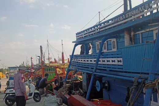Sat Polairud Polres Rembang Imbau Pemilik Kapal Antisipasi Kebakaran Seperti di Pelabuhan Tegal