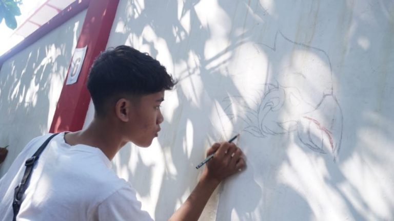 Cegah Vandalisme, Kesbangpol Batang Gelar Lomba Mural untuk Pelajar