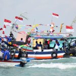 Ratusan Polisi, Dua Hari Amankan Prosesi Sedekah Laut di Kota Tegal