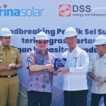 Dampingi Menperin, Bupati Kendal Groundbreaking Pabrik Panel Surya di KIK