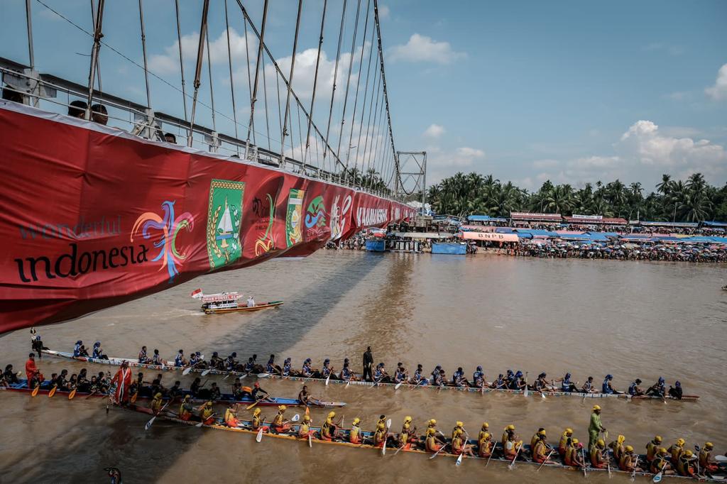 Menparekraf: Festival Pacu Jalur 2023 Momentum Tingkatkan Ekonomi Masyarakat Riau