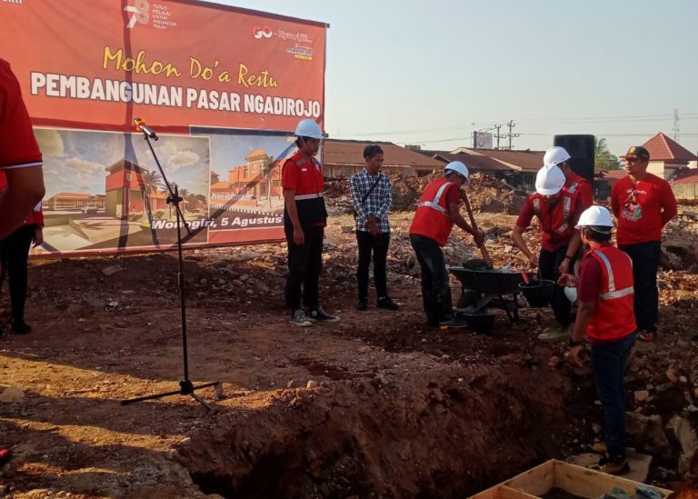 Revitalisasi Dua Pasar Krisak dan Ngadirojo di Wonogiri Dimulai