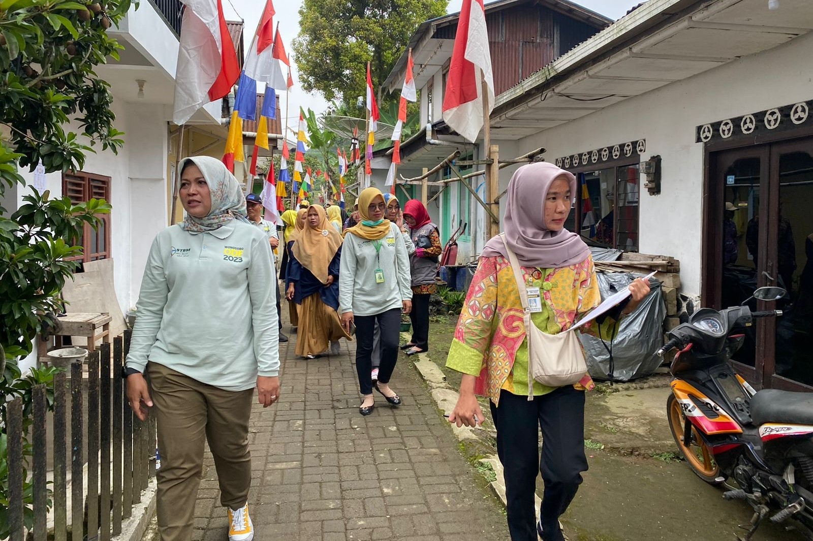 Tim Verifikasi Lapangan Optimis 2023 Wonosobo ODF 100 Persen
