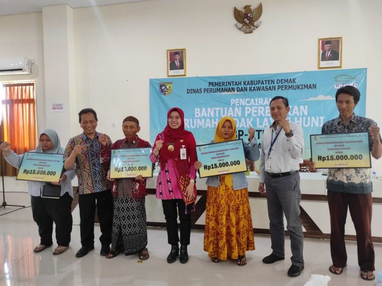 Pemkab Demak Kucurkan Dana Bantuan Rp 1,7 Miliar untuk Bangun 115 Unit RTLH