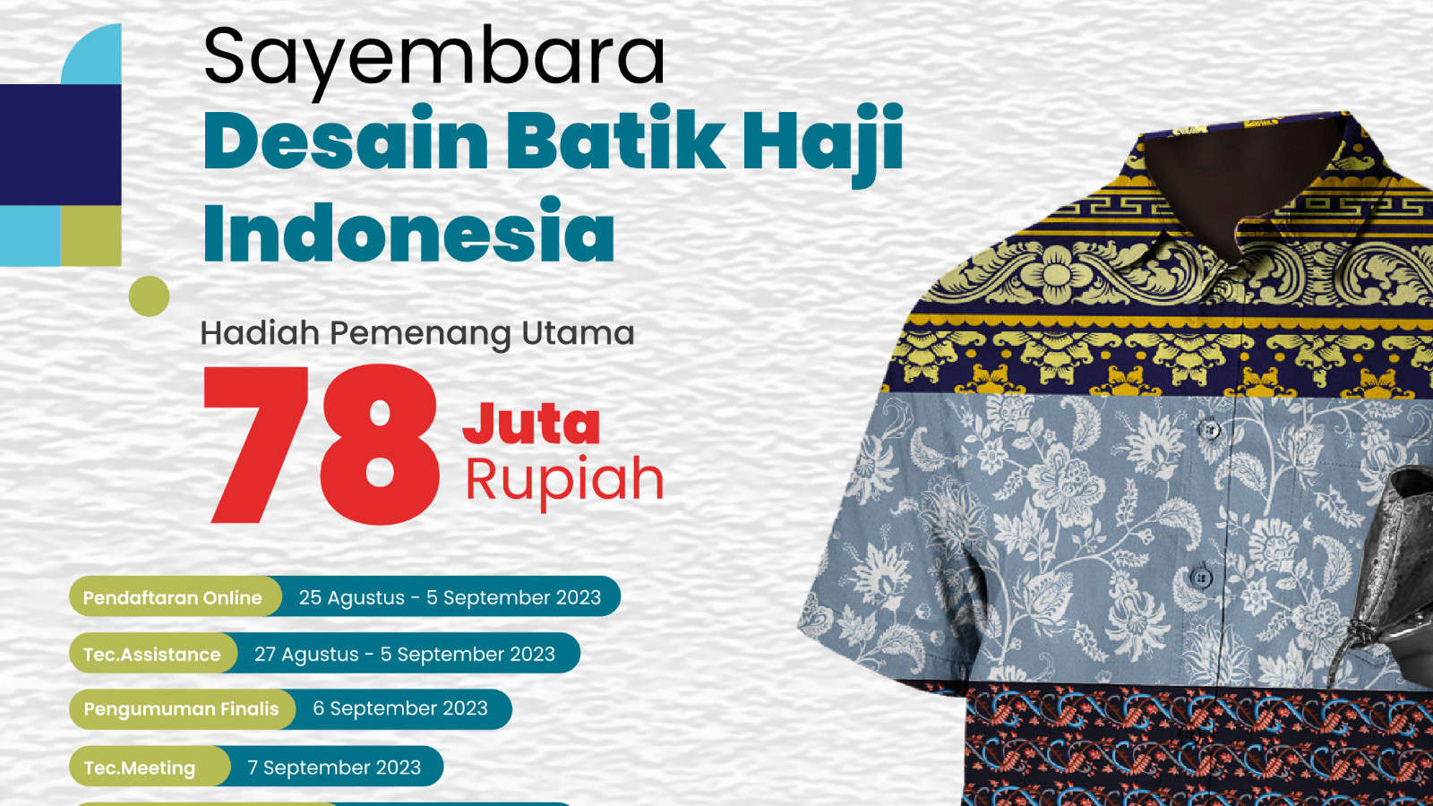 Lakukan Penyegaran, Kemenag Gelar Sayembara Desain Batik Haji Indonesia