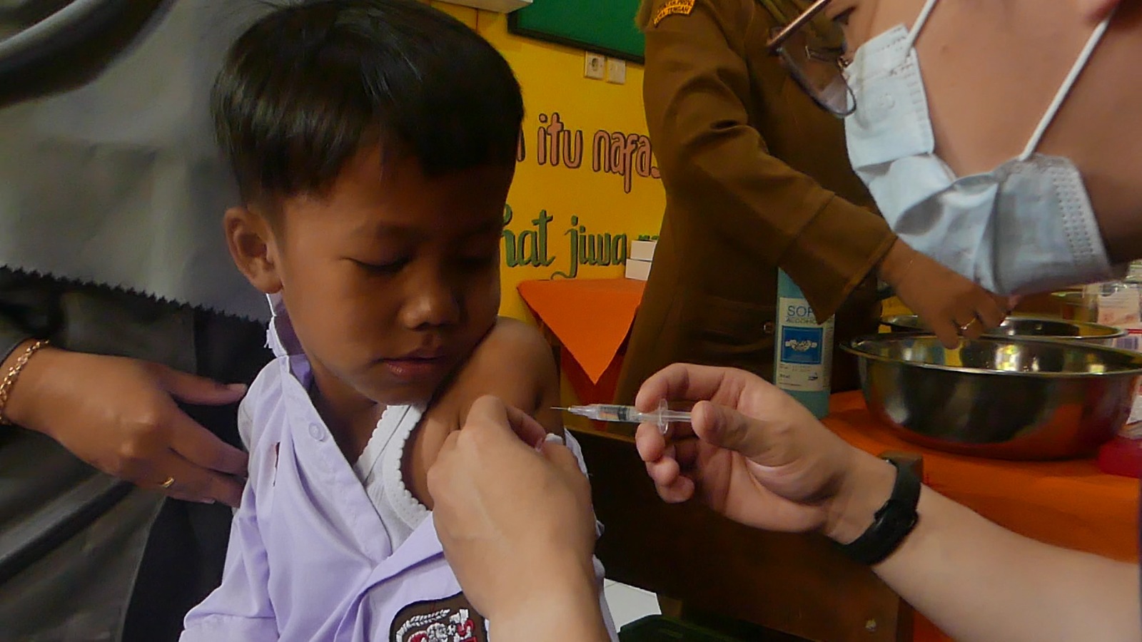 Bulan Imunisasi, 11.236 Siswa Jadi Sasaran Imunisasi Campak dan Rubela