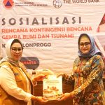 Sosialisasi Dokumen Rencana Kontingensi Tsunami di Kulon Progo, Yogyakarta, Kamis (03/08).