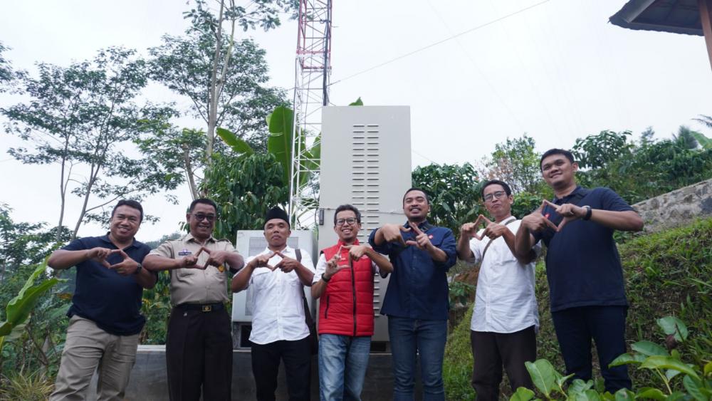 Tower BTS Diresmikan, Desa Silurah Akhirnya Merdeka Sinyal