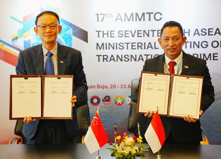 Sidang AMMTC, Kapolri Teken MoU Kerja Sama Pencegahan Kejahatan Lintas Negara dengan 6 Negara