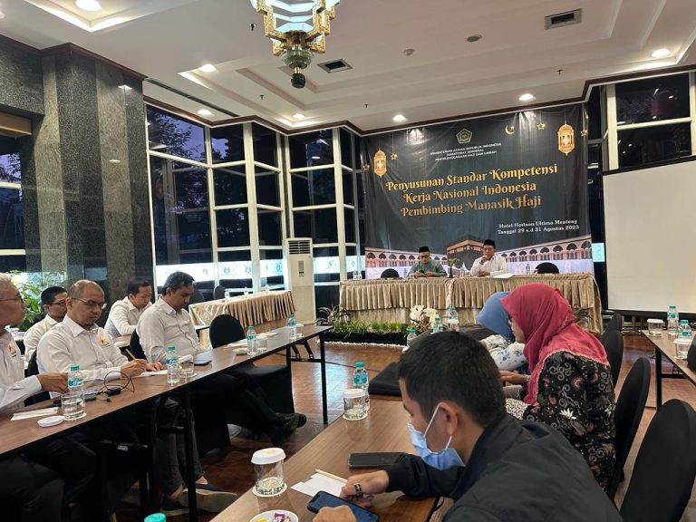 Kemenag Susun Standar Kompetensi Kerja Nasional Pembimbing Ibadah Haji
