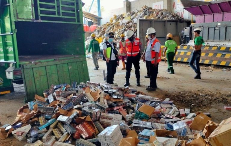 25 Kali Penindakan, Bea Cukai Tegal Musnahkan 2,8 Juta Batang Rokok Ilegal