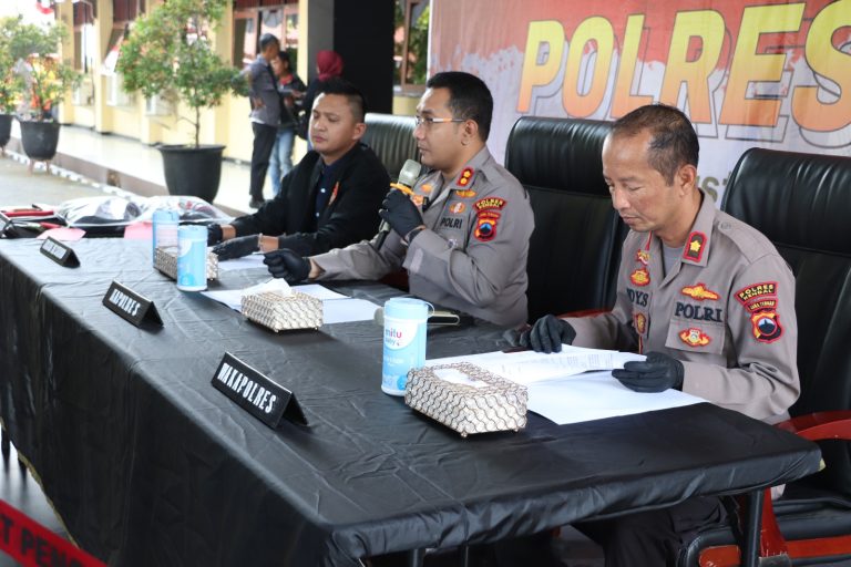 Kurang dari 10 Jam Pelaku Tawuran yang Tewaskan Korbannya Dibekuk Satreskrim Polres Kendal
