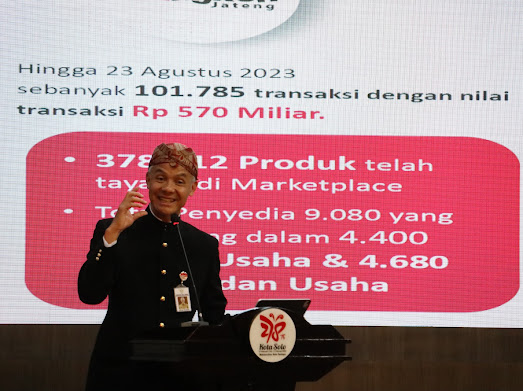 Pemprov Gelar Blangkon Jateng Award 2023, Apresiasi Penggunaan Barang dan Jasa Lokal