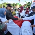 Kali Pertama, Bendera Merah Putih 1000 Meter Membentang di Terowongan Ijo Kebumen